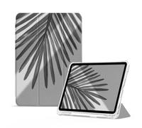 Étui Pour Ipad 9E/8E/7E Génération 10,2" Avec Porte-Crayon, Cuir De Qualité Supérieure + Protection Arrière En Tpu Souple Pour Ipad 9 8 7 2021/2020/2019, Mise En Veille/Réveil Automatique, Omb