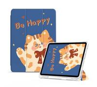 Étui Pour Ipad 9E/8E/7E Génération 10,2" Avec Porte-Crayon, Cuir De Qualité Supérieure + Protection Arrière En Tpu Souple Pour Ipad 9 8 7 2021/2020/2019, Mise En Veille/Réveil Automatique, Cha