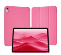 Étui pour iPad (A16) 11 2025 11e génération / 10e génération 10.9 2022, support pliable à trois volets, coque arrière en silicone souple Clover Purple
