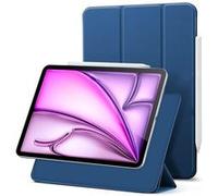 Etui Ipad Fixation Magnetique Bleu Pour Ipad Air 13