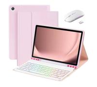 Étui pour iPad Air 5e génération A2588/A2589/A2591 avec Clavier, étui pour iPad Air 4e génération 10,9 Pouces avec Housse de Protection et Clavier Amovible