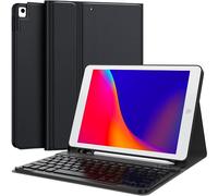 Étui pour iPad et Clavier pour iPad 7ème génération 2019 10,2 Pouces - avec Support pour Stylet