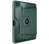 Étui pour iPad Pro 11 2024 Clapet Support Rotatif avec Protège Caméra Avizar Vert Foncé Vert Foncé G