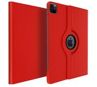 Étui pour iPad Pro 11 et Air 2022, 2020 Support Rotatif 360° Rouge