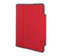 stm goods, housse pour iPad Pro 11 pouces 2018 Folio Stand modèle Dux Plus avec porte-stylo, rouge
