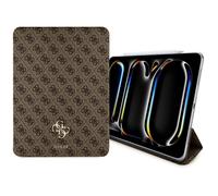 Étui pour iPad Pro 13 (2024) - Guess Magnetic 4G Big Logo (GUFC13PM24PS4S4SGW) - Marron