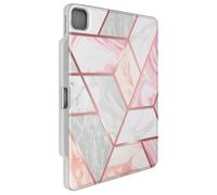 i-Blason Coque pour iPad Pro 13 Pouces 2024 avec Porte-Stylet [Veille/Réveil Auto] Protection Fine avec Support Smart Cover à Trois Volets pour iPad Pro 13" M4, Convient pour Apple Pencil, Rose