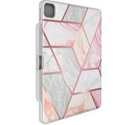 i-Blason Coque pour iPad Pro 13 Pouces 2024 avec Porte-Stylet [Veille/Réveil Auto] Protection Fine avec Support Smart Cover à Trois Volets pour iPad Pro 13" M4, Convient pour Apple Pencil, Rose