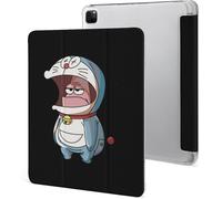 Étui Pour Ipad Pro 2021 Bob L'éponge Drôle 12,9 Pouces Type D'ordinateur Portable Support À Trois Volets Avec Porte-Stylo Réveil/Veille Automatique