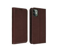 Avizar Étui pour iPhone 11 Folio Cuir Véritable Porte cartes Support Vidéo