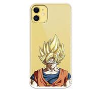 Étui pour iPhone 11 officiel Dragon Ball Goku Super Saiyan pour protéger votre téléphone. Coque pour Apple en silicone souple avec licence officielle Dragon Ball