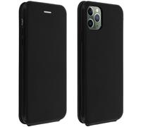 Étui pour iPhone 11 Pro Housse Clapet vertical Porte-carte Noir
