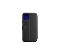 Etui pour iPhone 11 Pro Max Folio Premium en Cuir avec Porte-Cartes Noir