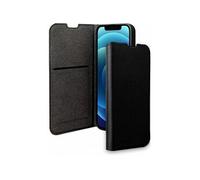 Bigben Connected Étui folio iPhone 12/12 Pro Wallet - Fonction stand - Certifié GRS - Noir