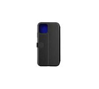 Etui pour iPhone 12/iPhone 12 Pro Folio Premium avec Porte-Cartes Noir