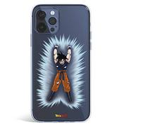 Étui pour iPhone 12 - iPhone 12 Pro officiel Dragon Ball Goku Boule d'énergie pour protéger votre mobile. Coque pour Apple en silicone souple avec licence officielle Dragon Ball
