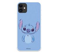 Étui pour iPhone 12 Officiel de Lilo & Stitch Stitch Bleu pour protéger Votre Mobile. Coque pour Apple en Silicone Souple avec Licence Officielle Disney.