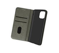 Avizar Étui pour iPhone 13 Clapet Portefeuille Fonction Support Vidéo Gris