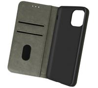 Étui pour iPhone 13 Mini Clapet Portefeuille Fonction Support Vidéo Gris