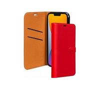 Etui pour iPhone 14 Plus Folio Wallet Fermeture avec Languette Aimantée Rouge