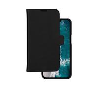 Etui Folio en Cuir Vegan Stockholm Certifié GRS Noir pour Apple iPhone 14 Pro Max DBramante1928