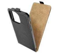 Etui pour iPhone 14 Pro Max Clapet Vertical avec Porte-carte Noir