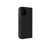 Etui pour iPhone 15 Clapet Porte-carte Support Vidéo Noir