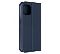 Etui pour iPhone 15 Plus Clapet Porte-carte Support Vidéo Bleu nuit