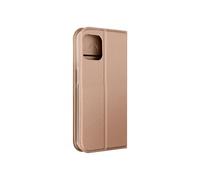 Etui pour iPhone 15 Plus Clapet Porte-carte Support Vidéo Rose