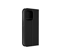 Etui pour iPhone 15 Pro Clapet Porte-carte Support Vidéo Noir