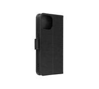 Etui pour iPhone 15 Pro Max Clapet Portefeuille Support Vidéo Noir