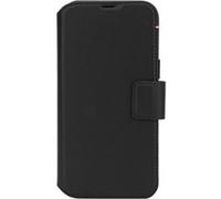 DECODED Étui portefeuille amovible 2 en 1 en cuir pour iPhone 16, compatible MagSafe, cuir ECCO véritable de qualité supérieure, coque de protection intégrale, bords surélevés pour protéger l'écran et