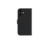 Etui pour iPhone 16 Plus Compatible MagSafe Folio 2 en 1 Modèle Lynge Noir