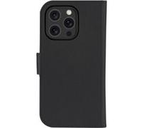Étui pour iPhone 16 Pro Compatible MagSafe Folio 2 en 1 Modèle Lynge DBRAMANTE1928 Noir Noir G