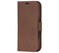 Étui pour iPhone 16 Pro Compatible MagSafe Folio 2 en 1 Modèle Lynge Marron