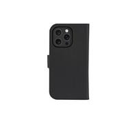 Etui pour iPhone 16 Pro Compatible MagSafe Folio 2 en 1 Modèle Lynge Noir