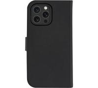 19twenty8 Étui Lynge Folio 2 en 1 Compatible MagSafe pour iPhone 16 Pro Max Noir