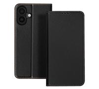 Avizar Étui pour iPhone 17 en Cuir avec Rangements Cartes et Support Vidéo Noir