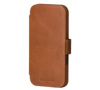 Étui pour iPhone 17 en Slim Cuir Copenhagen avec Porte-Cartes Marron