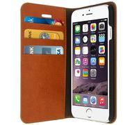 Étui pour iPhone 6 , iPhone 6s en cuir veritable et finition surpiqué Marron