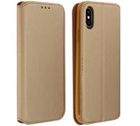 Étui pour iPhone X/XS Housse portefeuille protection Classic Edition, Dorée
