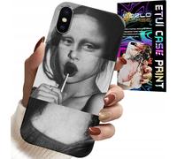 Étui Pour Iphone X / Xs - Mona Lisa With Lollipop Fashion Designs Case
