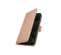 Avizar Étui pour iPhone XR Portefeuille et Support Vidéo Rose champagne