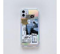 Etui pour IphoneX / XS Fashion Man Label Painting 2tone Protective iphoneX / X