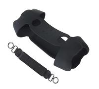 Étui pour JBL Xtreme 5, étui de Protection en Silicone pour Enceinte, Housse Antichoc avec Sangle de Transport，Noir