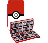 Étui pour Jeux Switch,Boîte de Rangement pour Cartouches de Jeux Nintendo Switch,Boîtier Housse de Protection Portable avec 24 Support des NS Jeux Cartes Organisateur Conteneur.[K37]