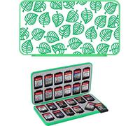 Étui pour Jeux Switch,Boîte de Rangement pour Cartouches de Jeux Nintendo Switch,Boîtier Housse de Protection Portable avec 24 Support des NS Jeux Cartes Organisateur Conteneur.[K35]