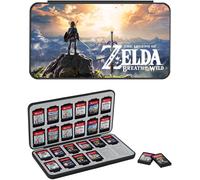Étui pour Jeux Switch,Boîte de Rangement pour Cartouches de Jeux Nintendo Switch,Boîtier Housse de Protection Portable avec 24 Support des NS Jeux Cartes Organisateur Conteneur.[K38]