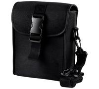Étui pour Jumelles à Prisme de Toit à Double Tube, Compact et Portable, éponge Composite Noire avec bandoulière réglable, Sac Souple Antichoc et Anti-Pression, idéal pour Usage extérieur