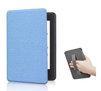 Étui pour Kindle Paperwhite 12e génération 2024 de 7 Pouces et Kindle Colorsoft Signature Edition, Mise en Veille Automatique, dragonne pour Kindle Paperwhite 12e génération 2024 (Bleu Ciel)